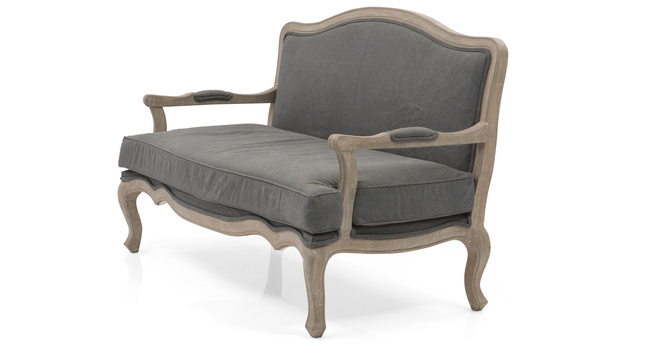 Alice Wooden sofa With Ottoman